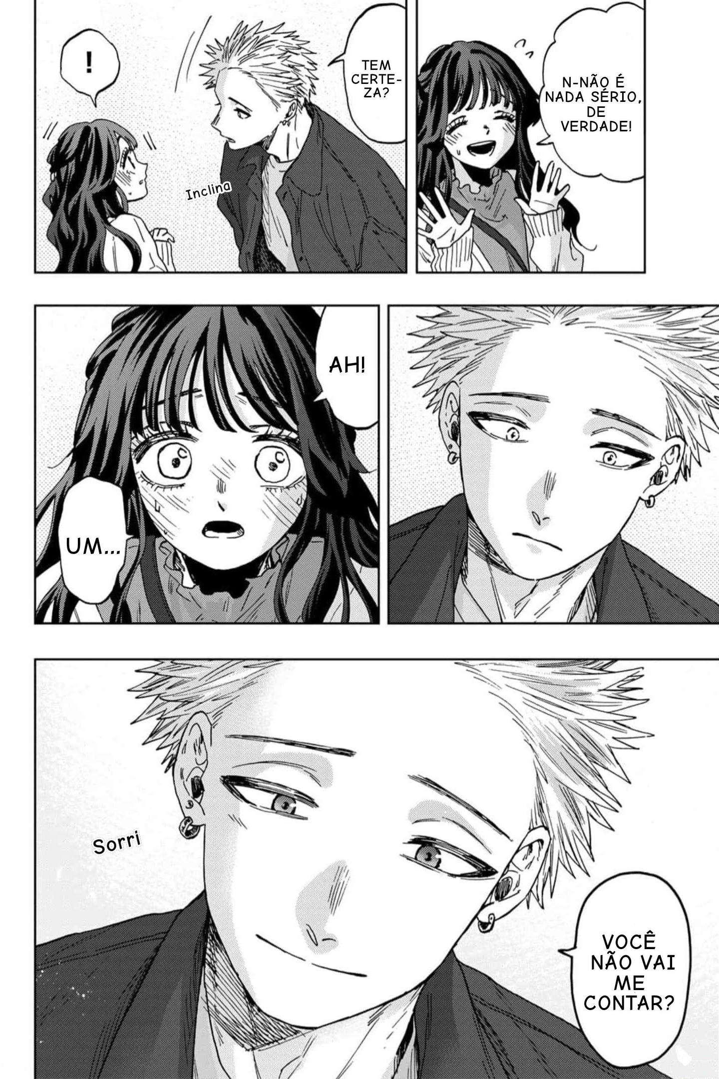 Read The Fragrant Flower Blooms with Dignity Português Manga Online