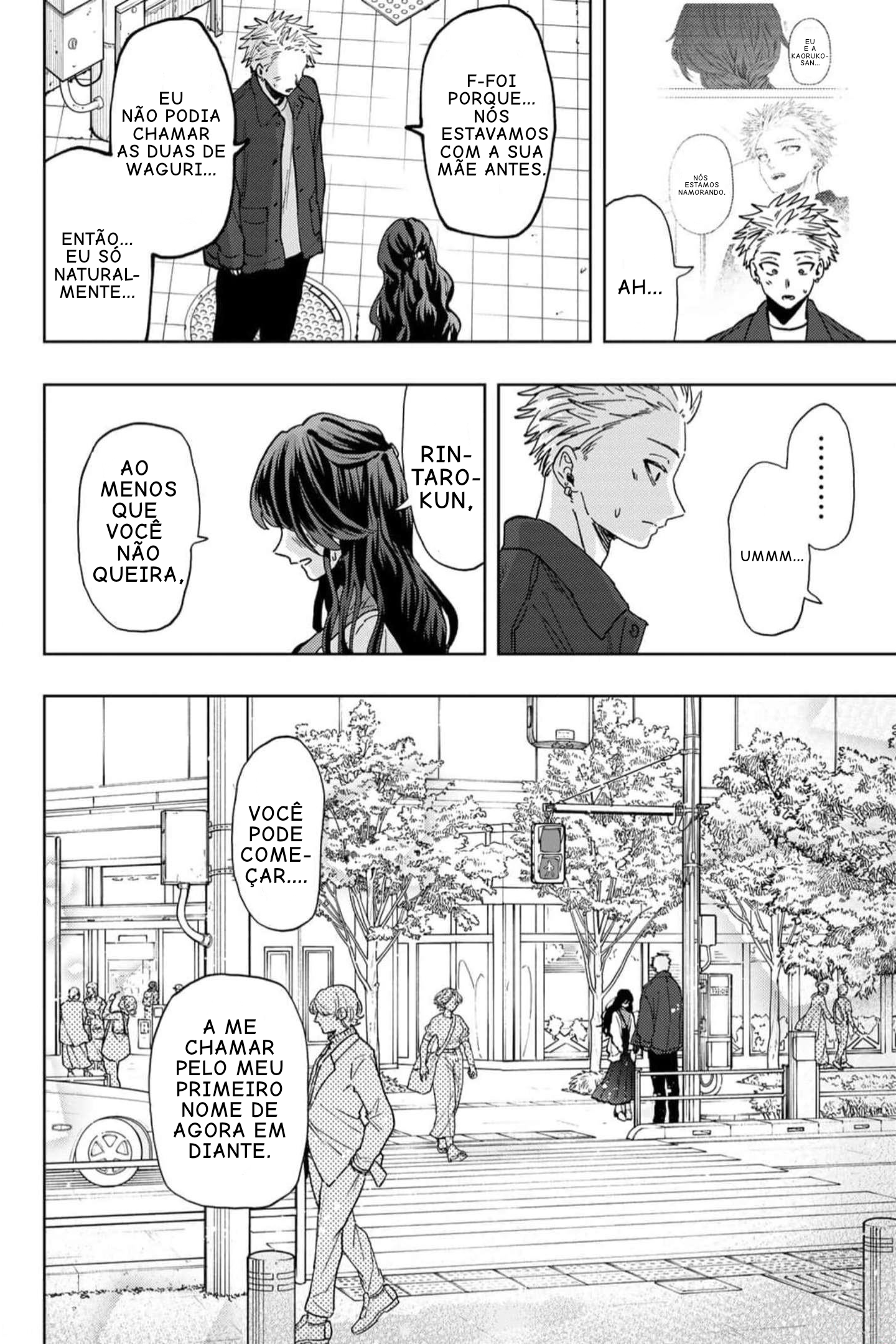 Read The Fragrant Flower Blooms with Dignity Português Manga Online