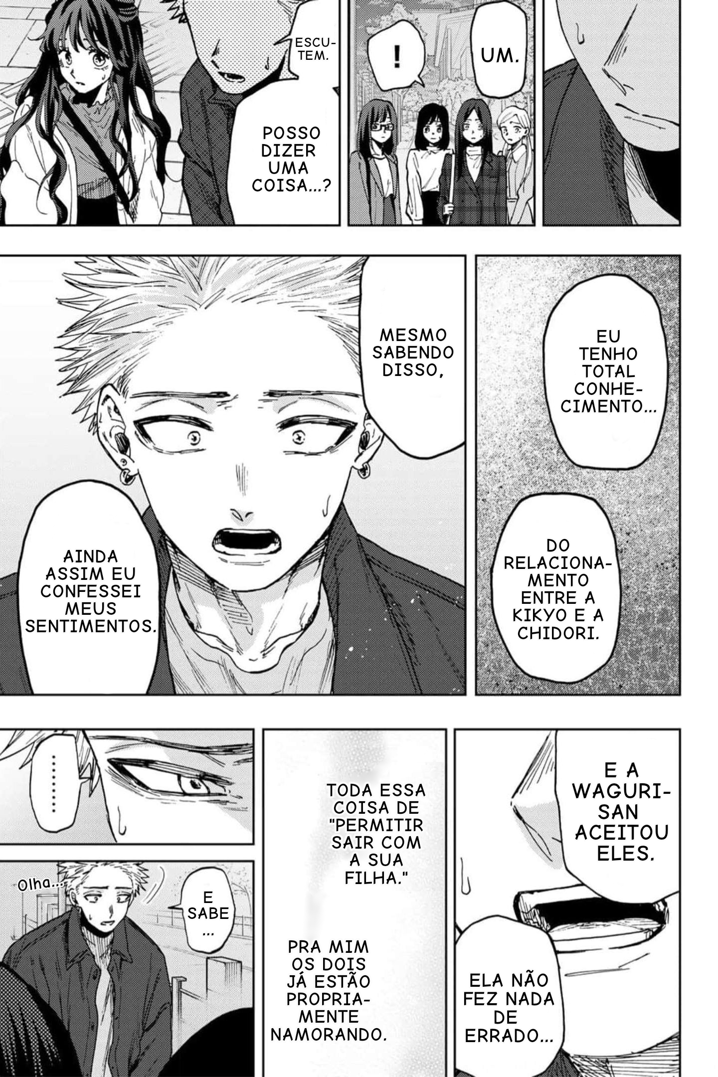 Read The Fragrant Flower Blooms with Dignity Português Manga Online