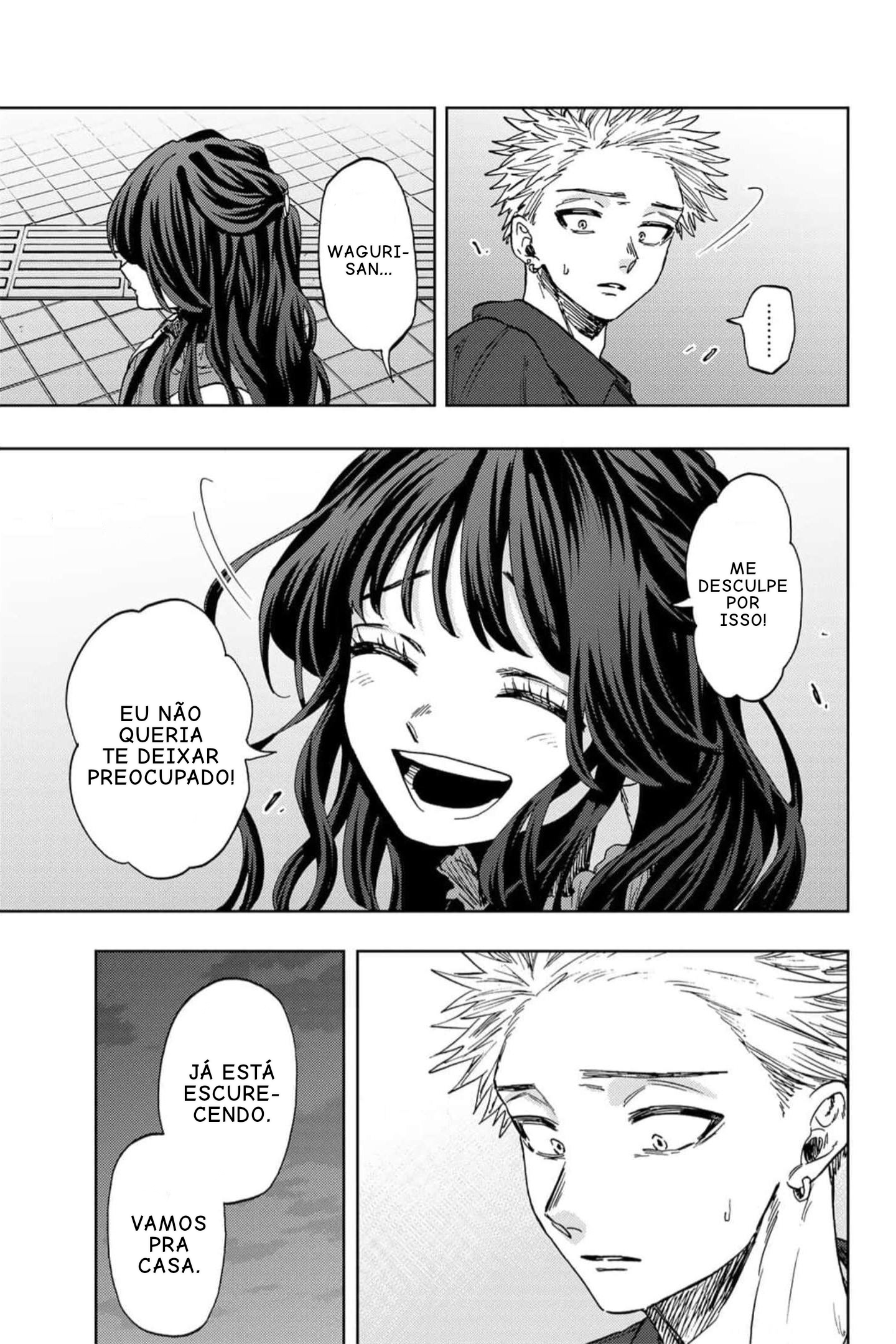 Read The Fragrant Flower Blooms with Dignity Português Manga Online