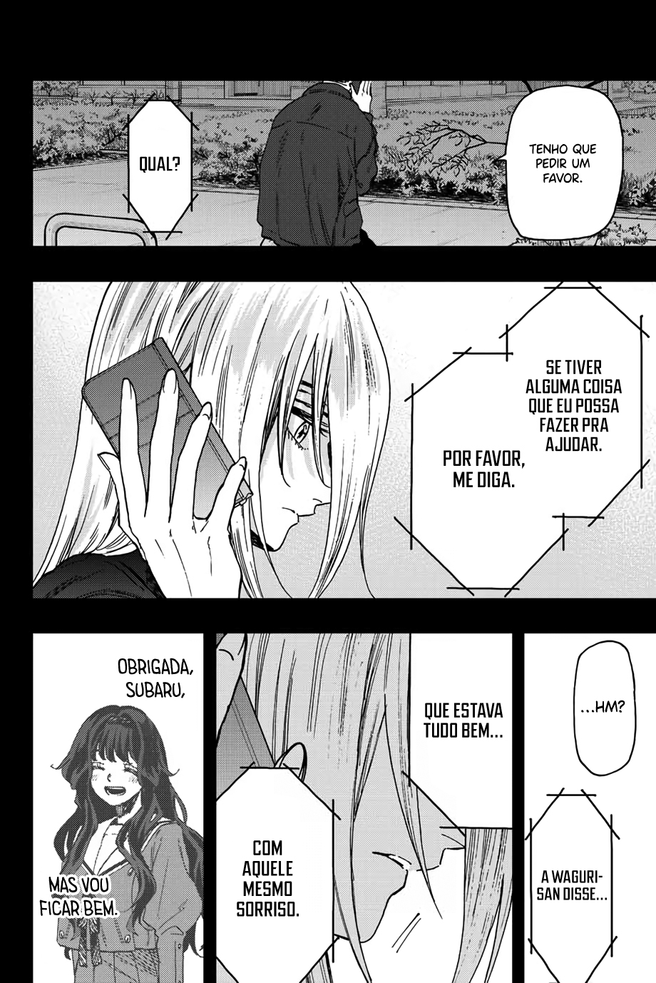 Read The Fragrant Flower Blooms with Dignity Português Manga Online