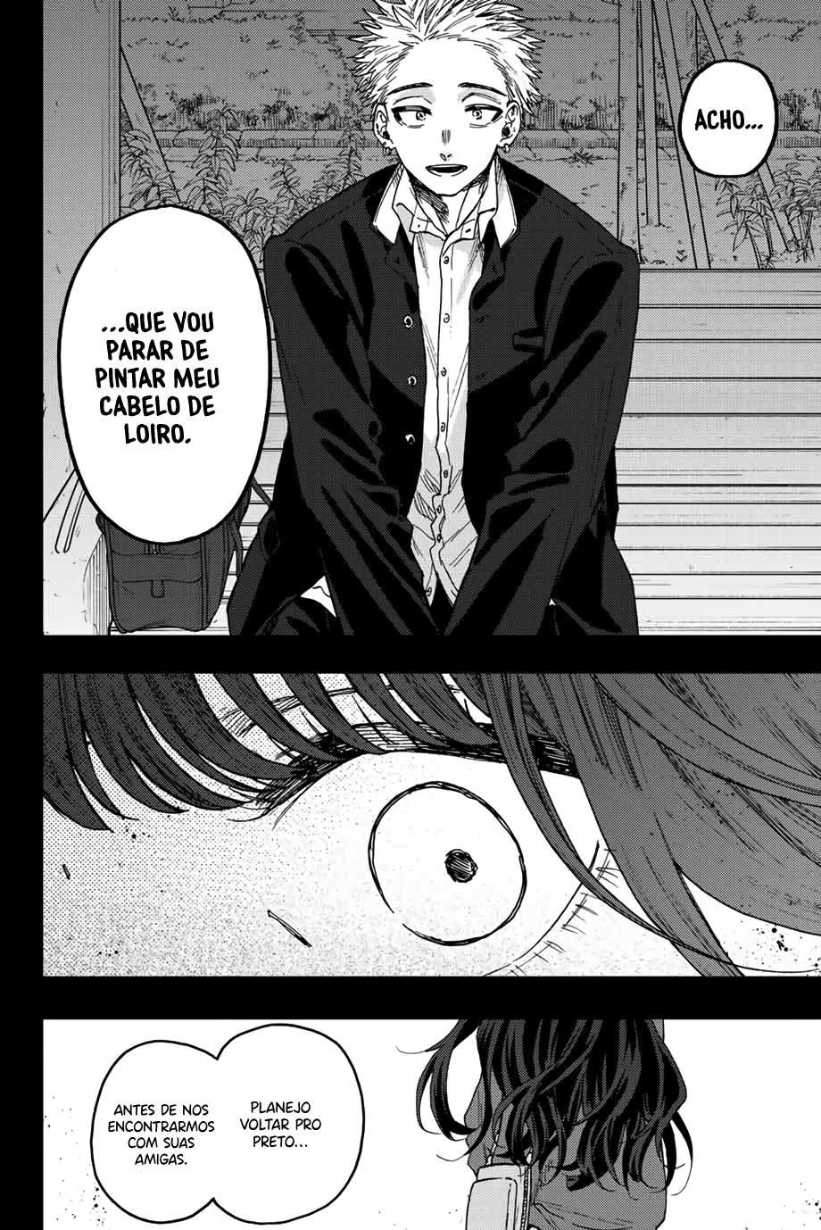 Read The Fragrant Flower Blooms with Dignity Português Manga Online