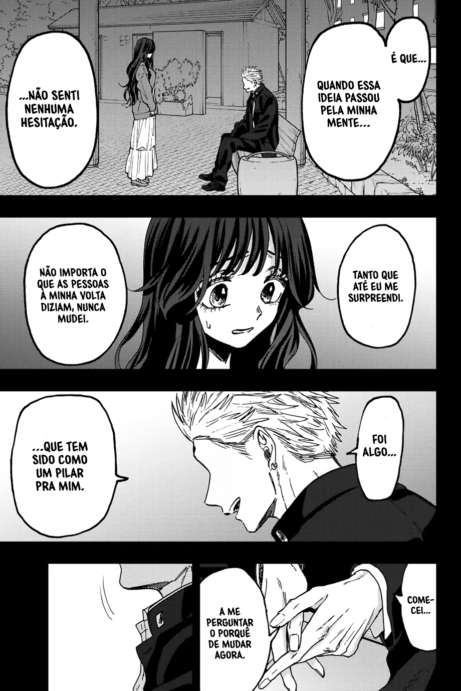 Read The Fragrant Flower Blooms with Dignity Português Manga Online