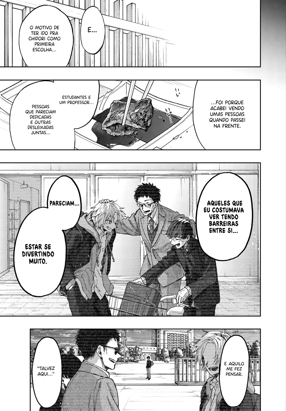 Read The Fragrant Flower Blooms with Dignity Português Manga Online