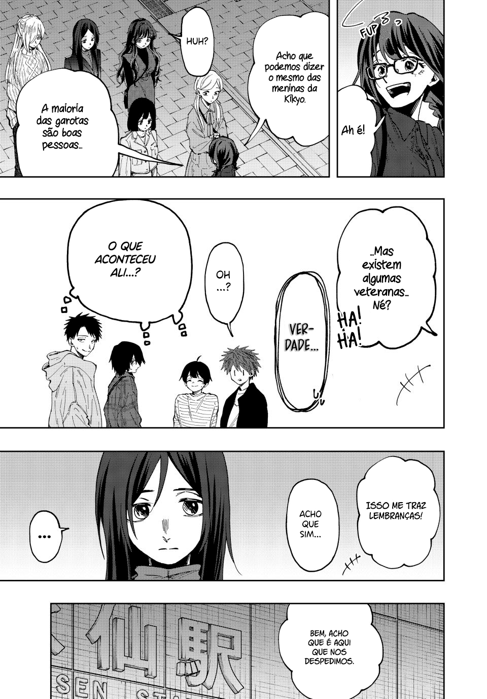 Read The Fragrant Flower Blooms with Dignity Português Manga Online