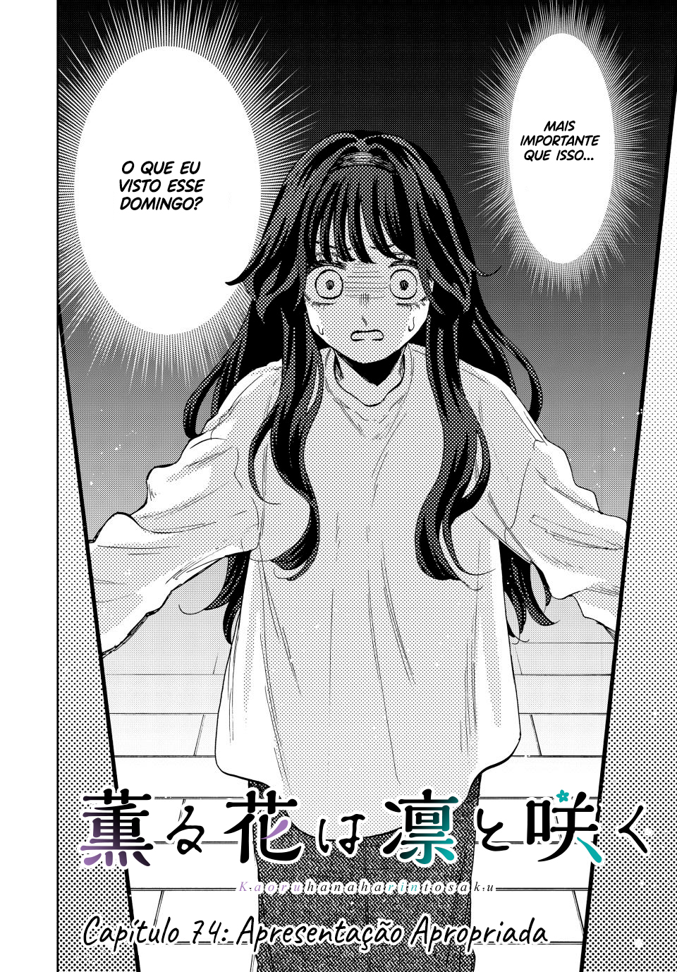 Read The Fragrant Flower Blooms with Dignity Português Manga Online