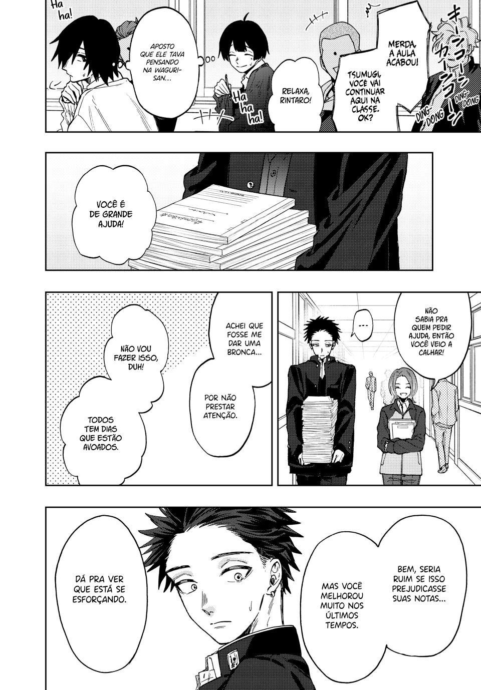 Read The Fragrant Flower Blooms with Dignity Português Manga Online