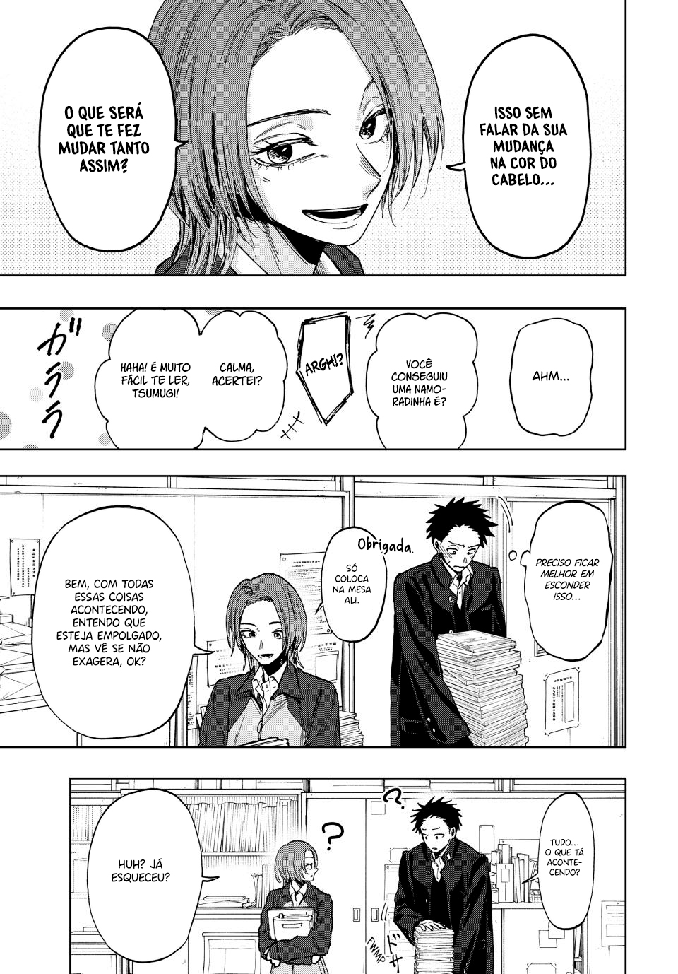 Read The Fragrant Flower Blooms with Dignity Português Manga Online