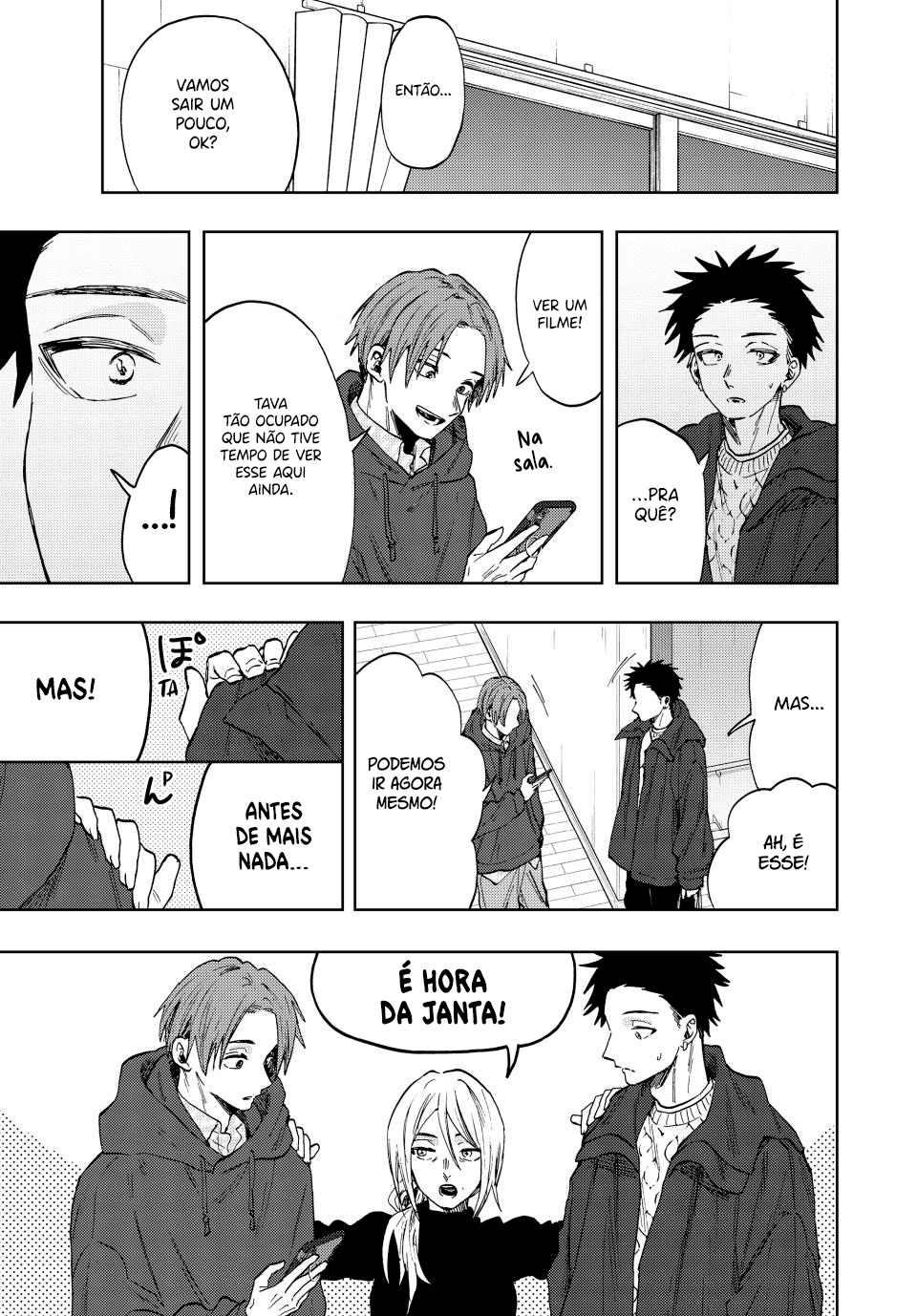 Read The Fragrant Flower Blooms with Dignity Português Manga Online