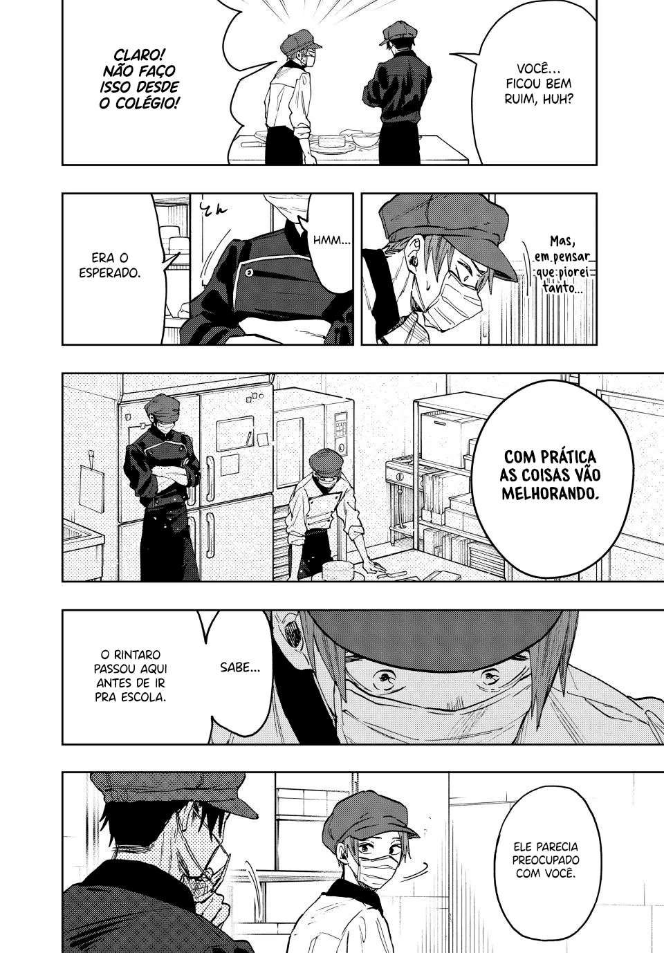 Read The Fragrant Flower Blooms with Dignity Português Manga Online