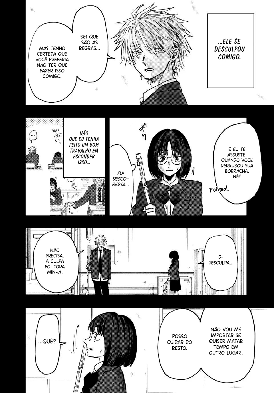 Read The Fragrant Flower Blooms with Dignity Português Manga Online