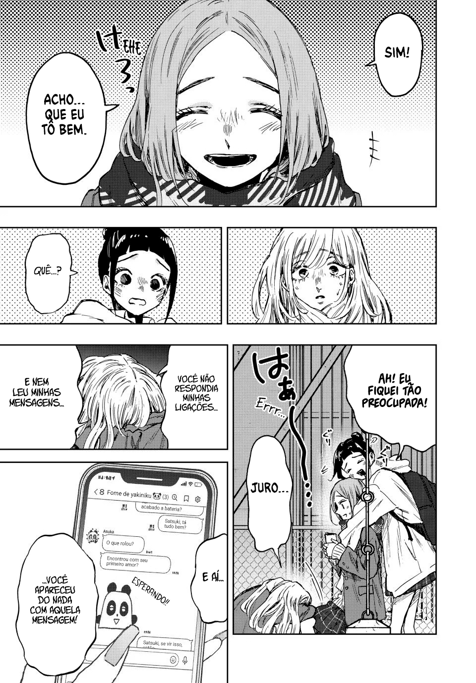 Read The Fragrant Flower Blooms with Dignity Português Manga Online