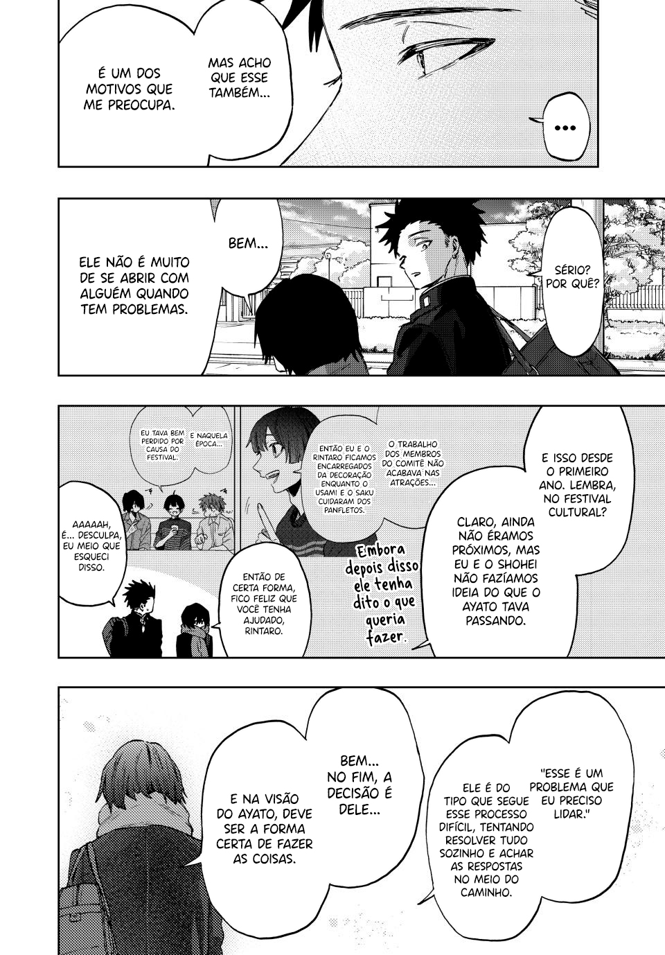 Read The Fragrant Flower Blooms with Dignity Português Manga Online