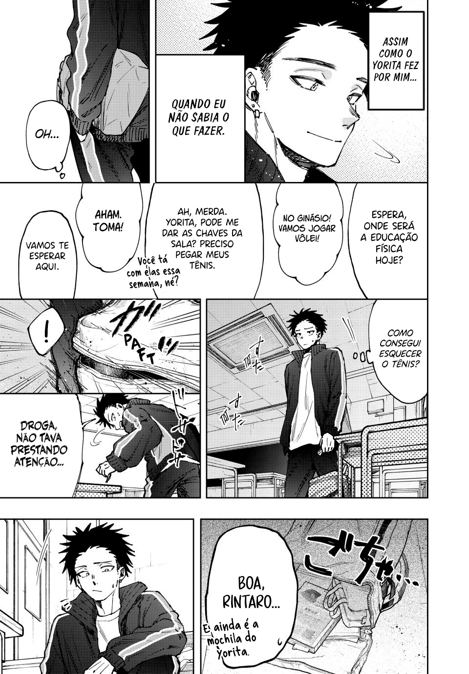 Read The Fragrant Flower Blooms with Dignity Português Manga Online