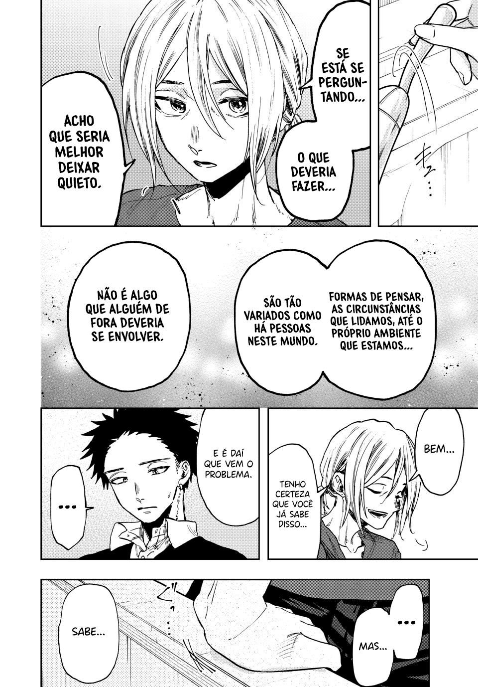 Read The Fragrant Flower Blooms with Dignity Português Manga Online