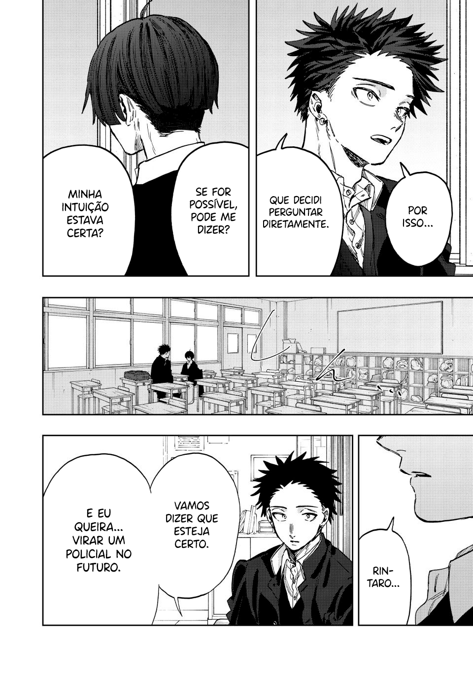 Read The Fragrant Flower Blooms with Dignity Português Manga Online