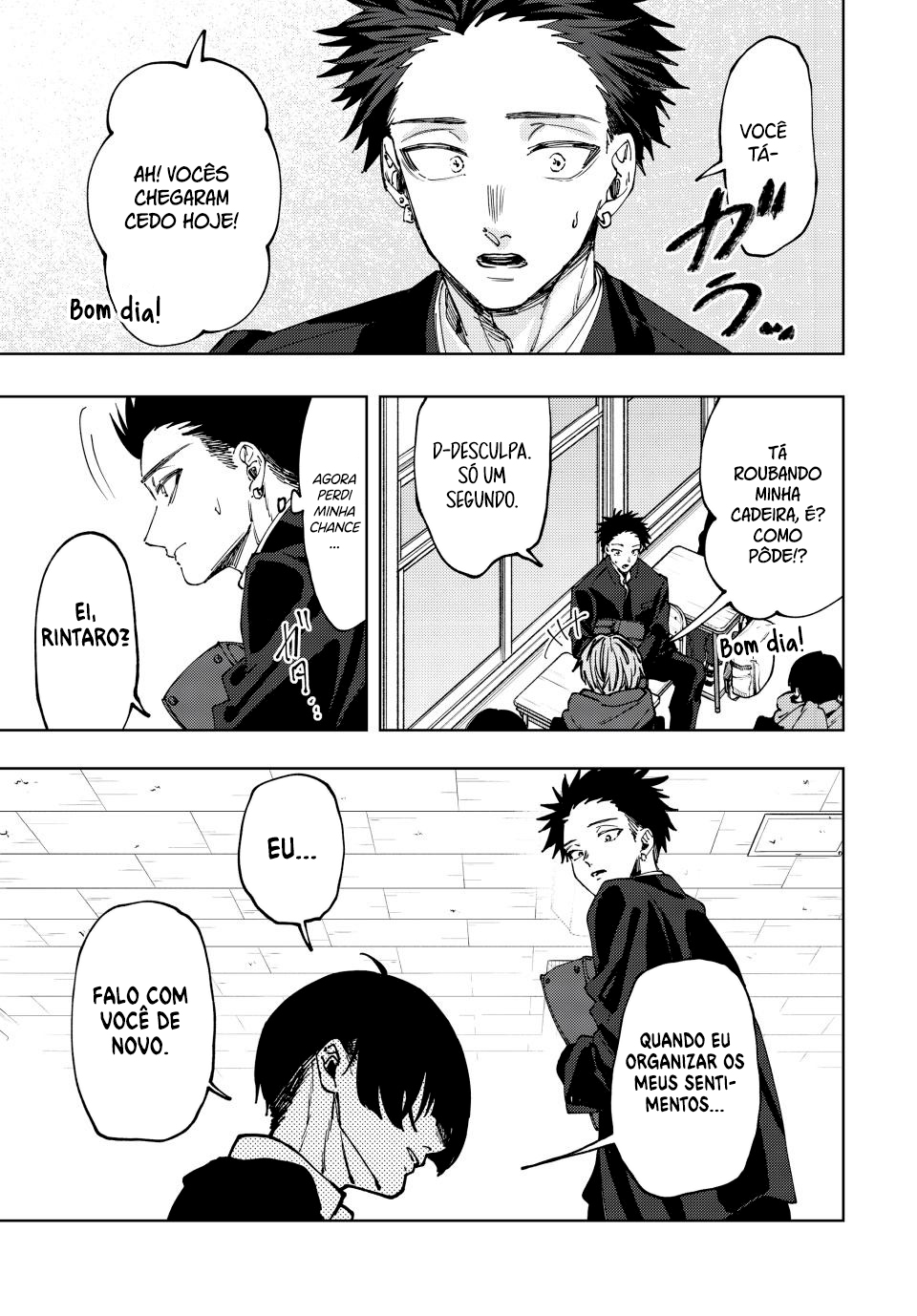 Read The Fragrant Flower Blooms with Dignity Português Manga Online