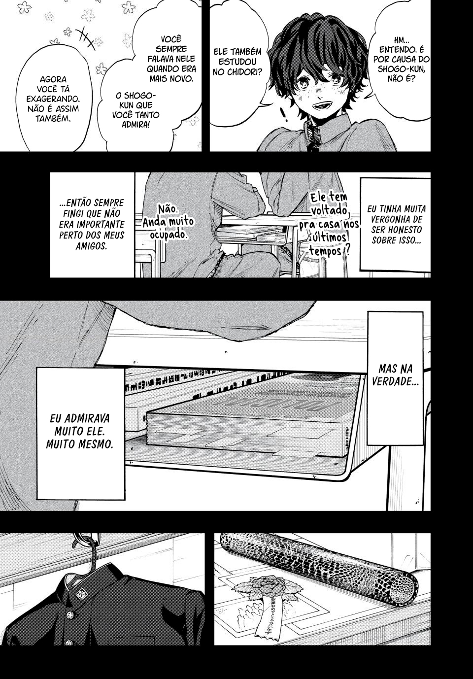 Read The Fragrant Flower Blooms with Dignity Português Manga Online