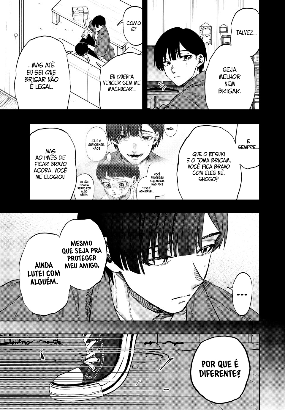 Read The Fragrant Flower Blooms with Dignity Português Manga Online