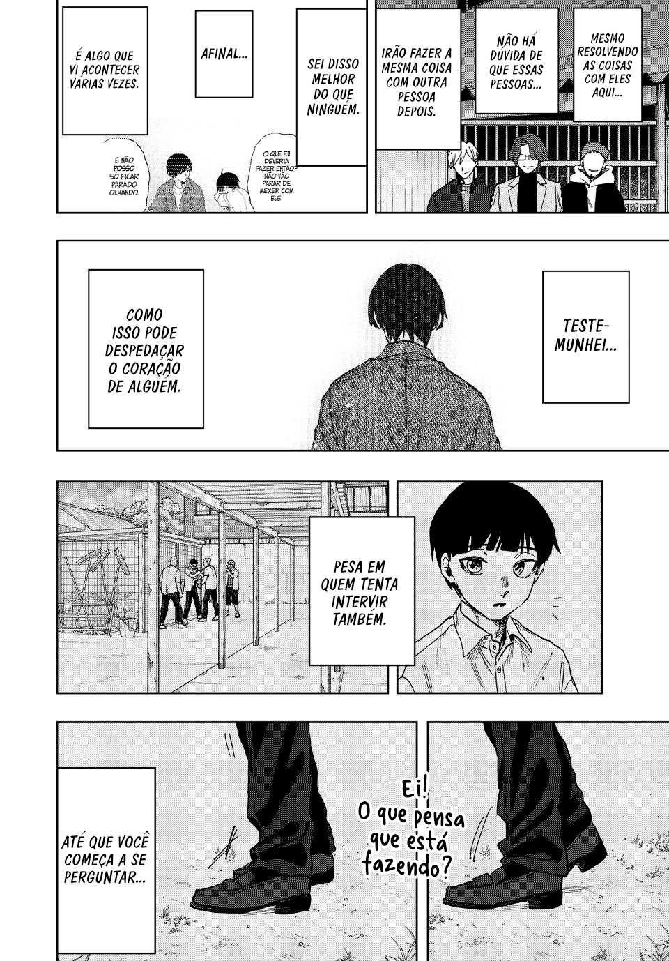 Read The Fragrant Flower Blooms with Dignity Português Manga Online