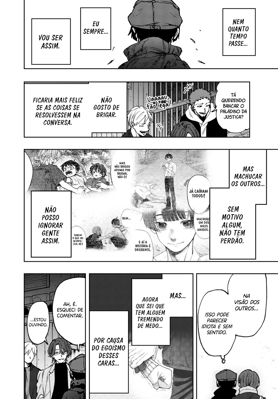 Read The Fragrant Flower Blooms with Dignity Português Manga Online