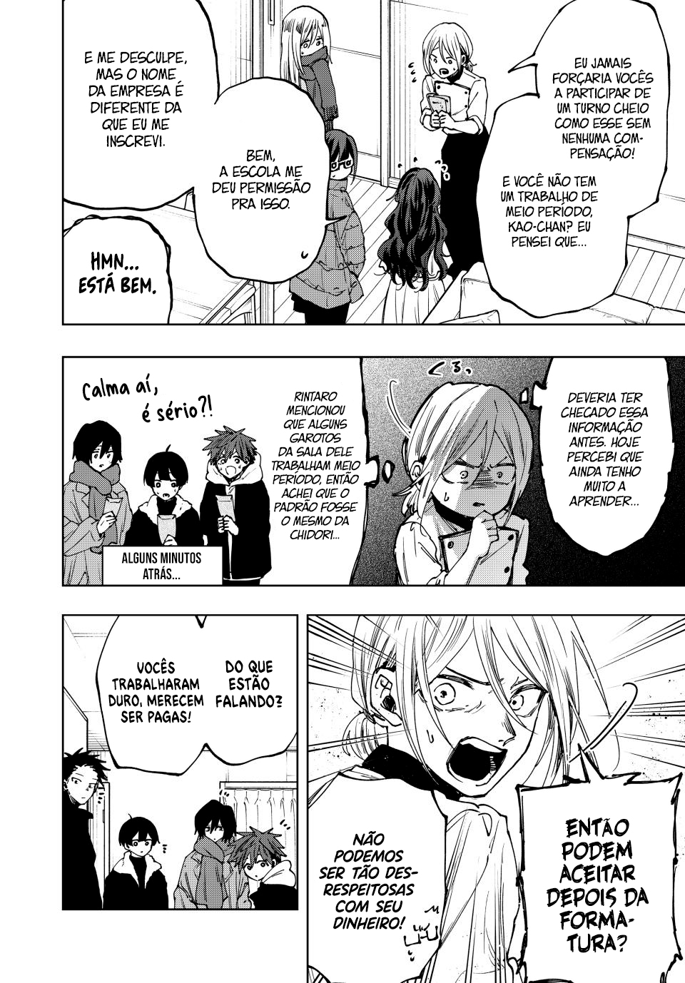 Read The Fragrant Flower Blooms with Dignity Português Manga Online