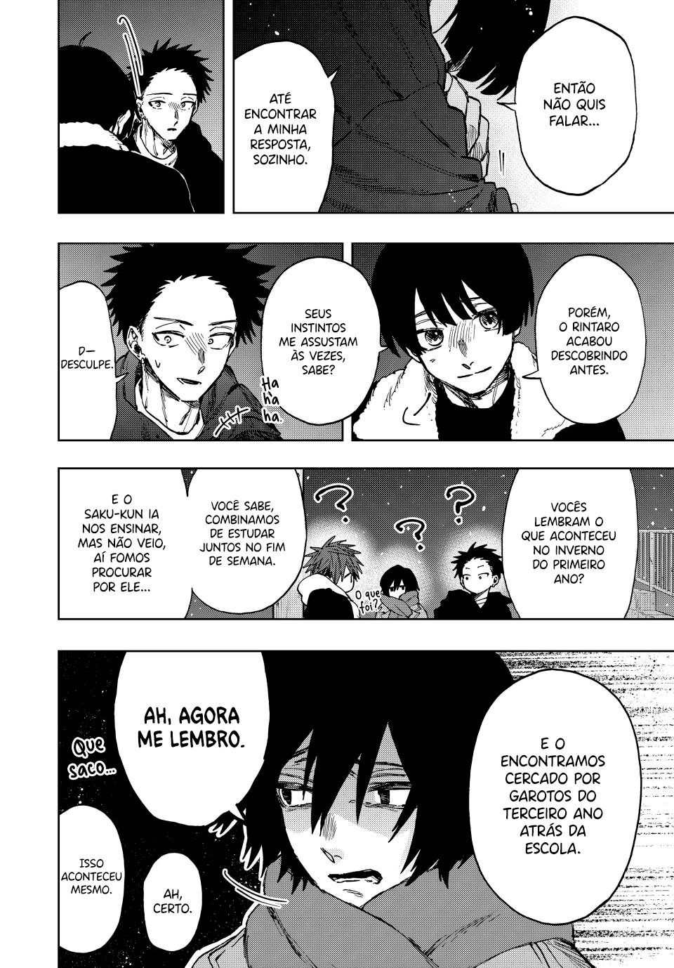 Read The Fragrant Flower Blooms with Dignity Português Manga Online