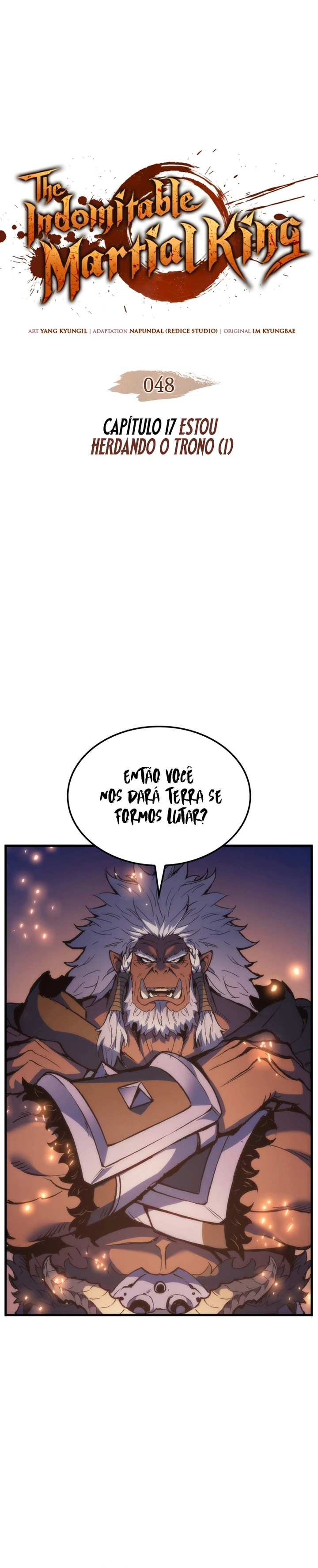 Read The Indomitable Martial King Português Manga Online
