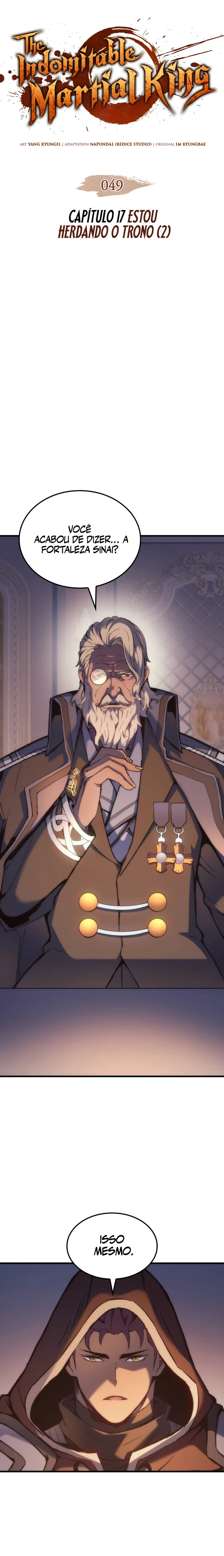 Read The Indomitable Martial King Português Manga Online