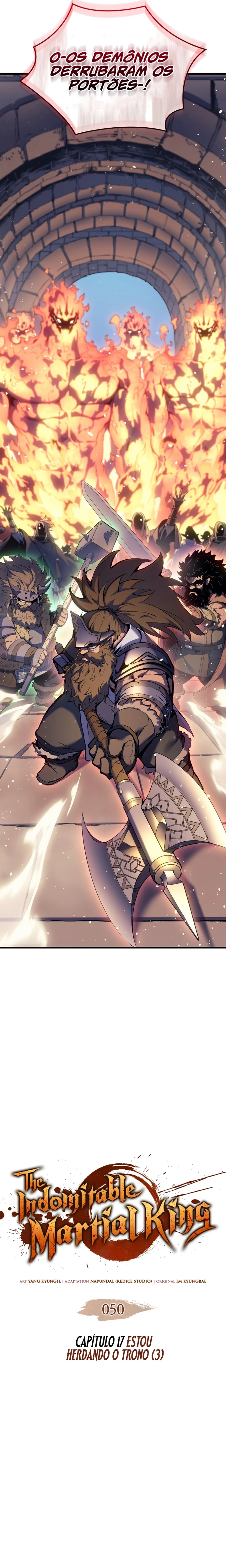 Read The Indomitable Martial King Português Manga Online