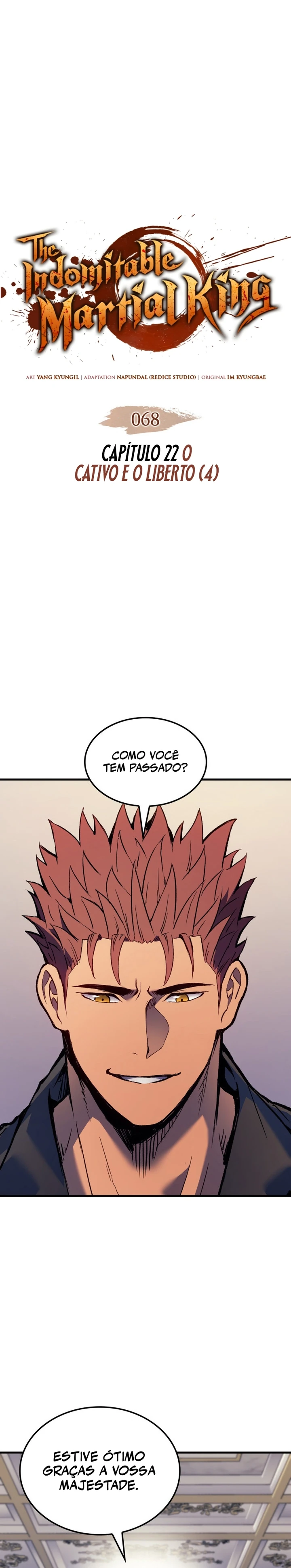 Read The Indomitable Martial King Português Manga Online