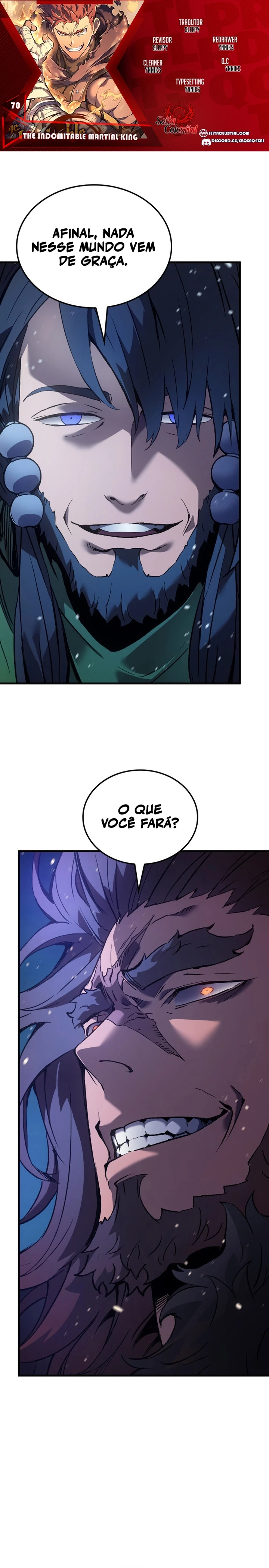 Read The Indomitable Martial King Português Manga Online