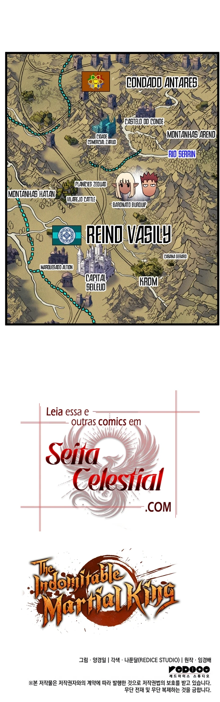 Read The Indomitable Martial King Português Manga Online