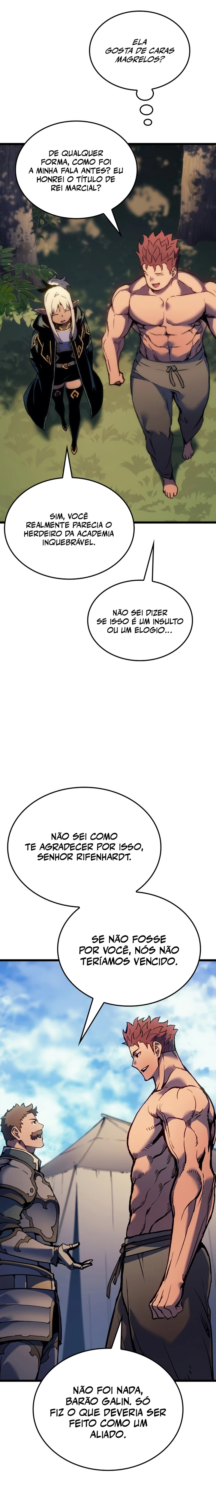 Read The Indomitable Martial King Português Manga Online