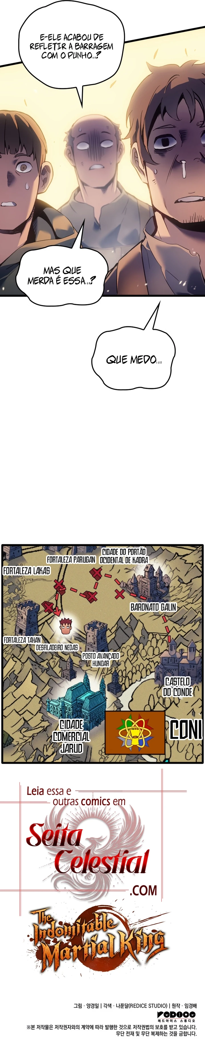 Read The Indomitable Martial King Português Manga Online