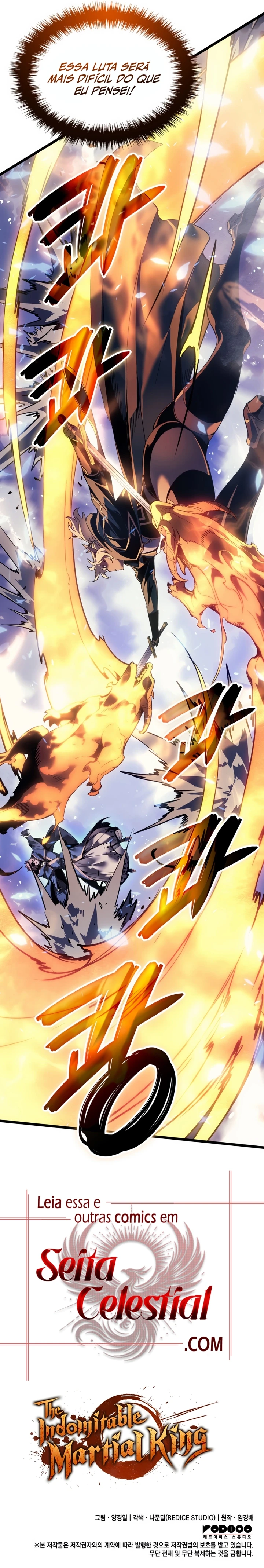 Read The Indomitable Martial King Português Manga Online