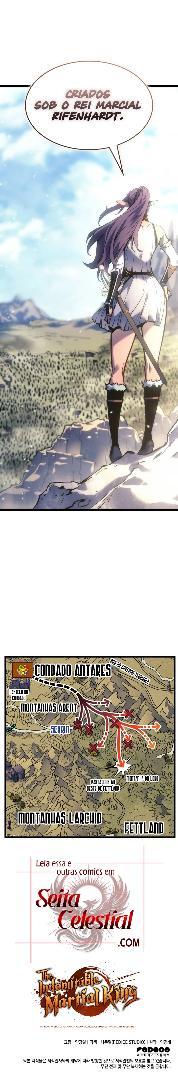 Read The Indomitable Martial King Português Manga Online
