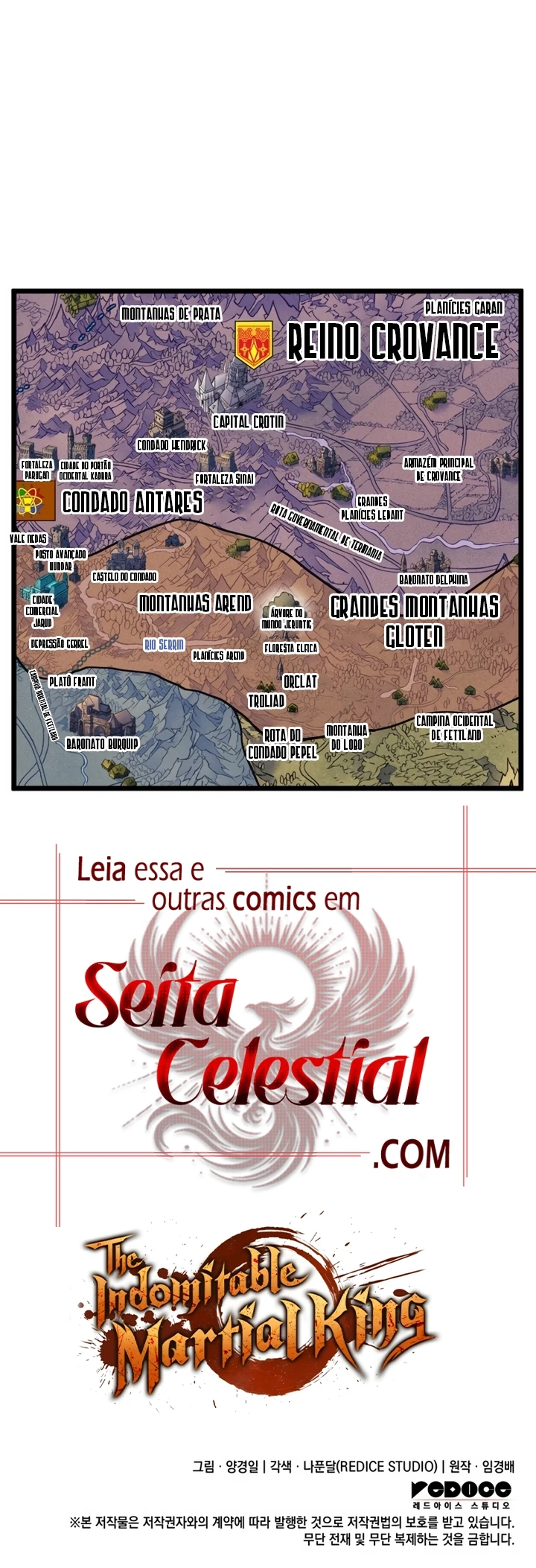 Read The Indomitable Martial King Português Manga Online