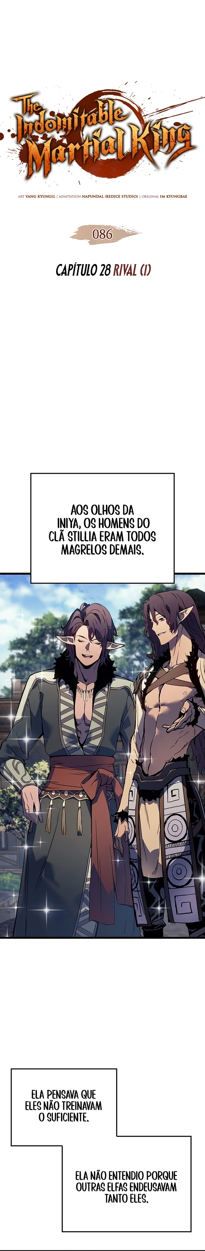 Read The Indomitable Martial King Português Manga Online