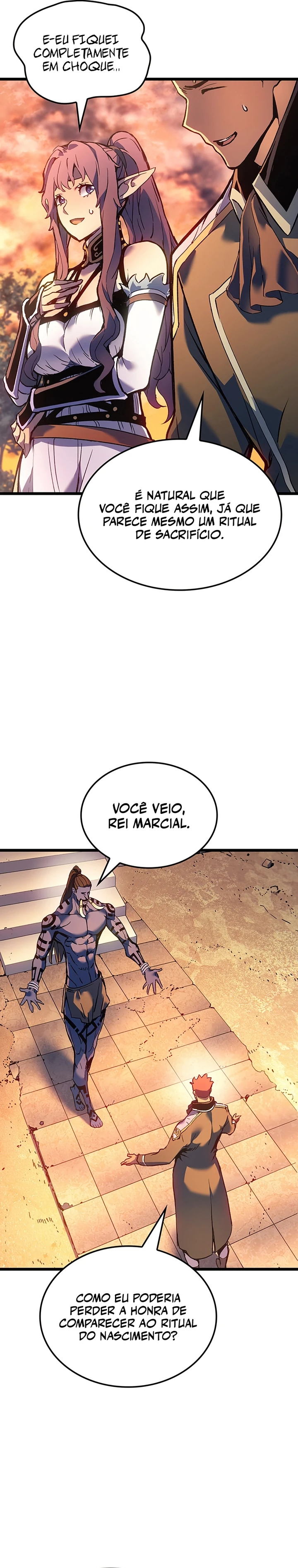 Read The Indomitable Martial King Português Manga Online