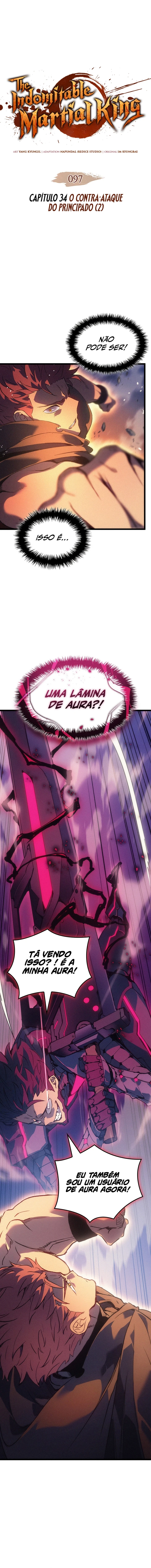 Read The Indomitable Martial King Português Manga Online