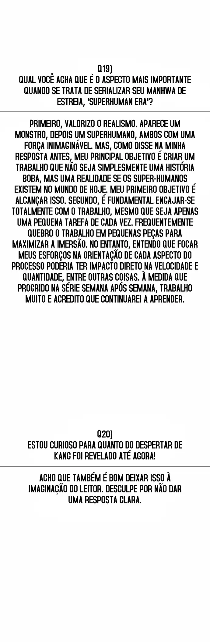 Read The Superhuman Era Português Manga Online