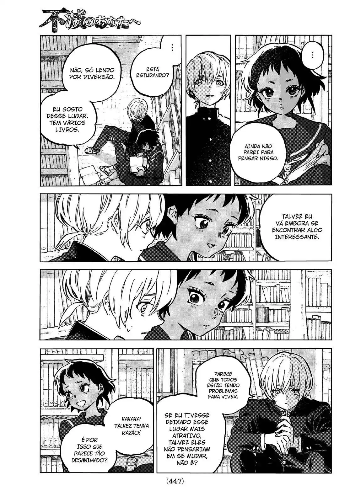 Read To Your Eternity Português Manga Online