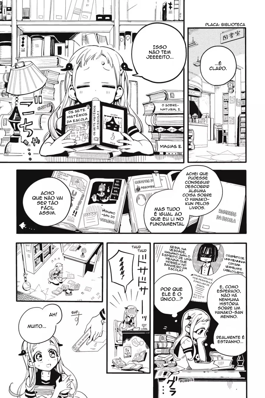 Read Toilet-bound Hanako-kun Português Manga Online