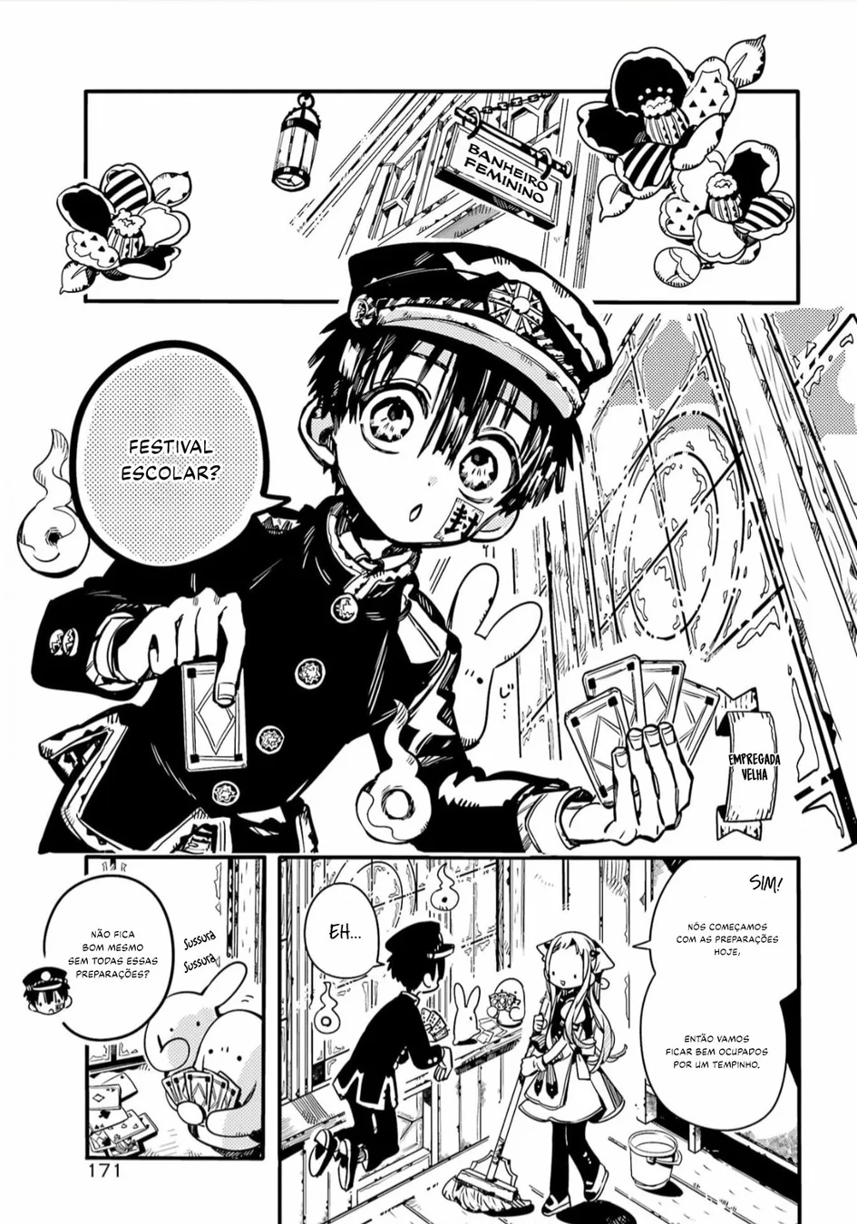 Read Toilet-bound Hanako-kun Português Manga Online