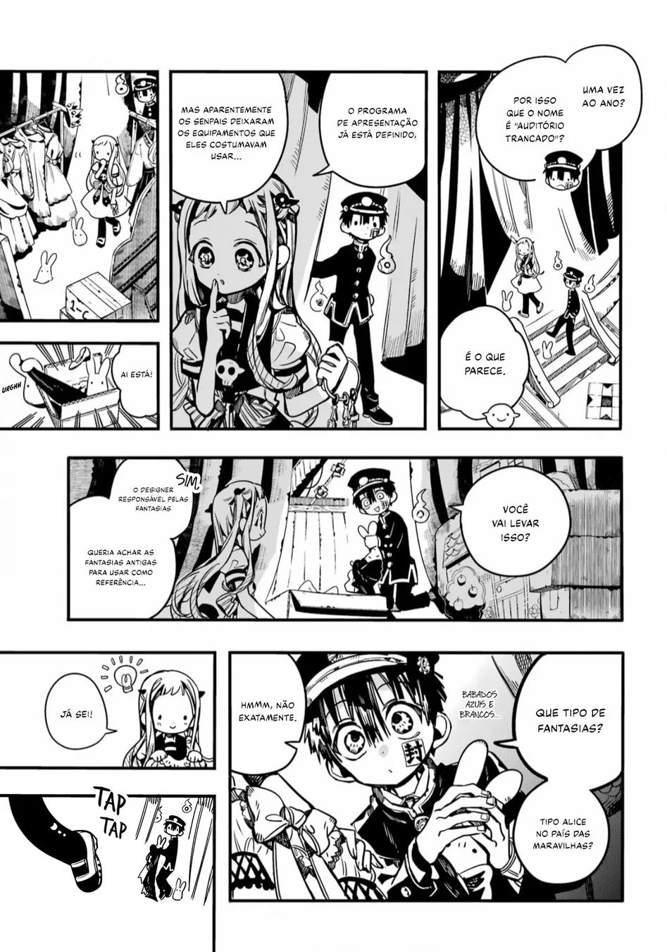 Read Toilet-bound Hanako-kun Português Manga Online