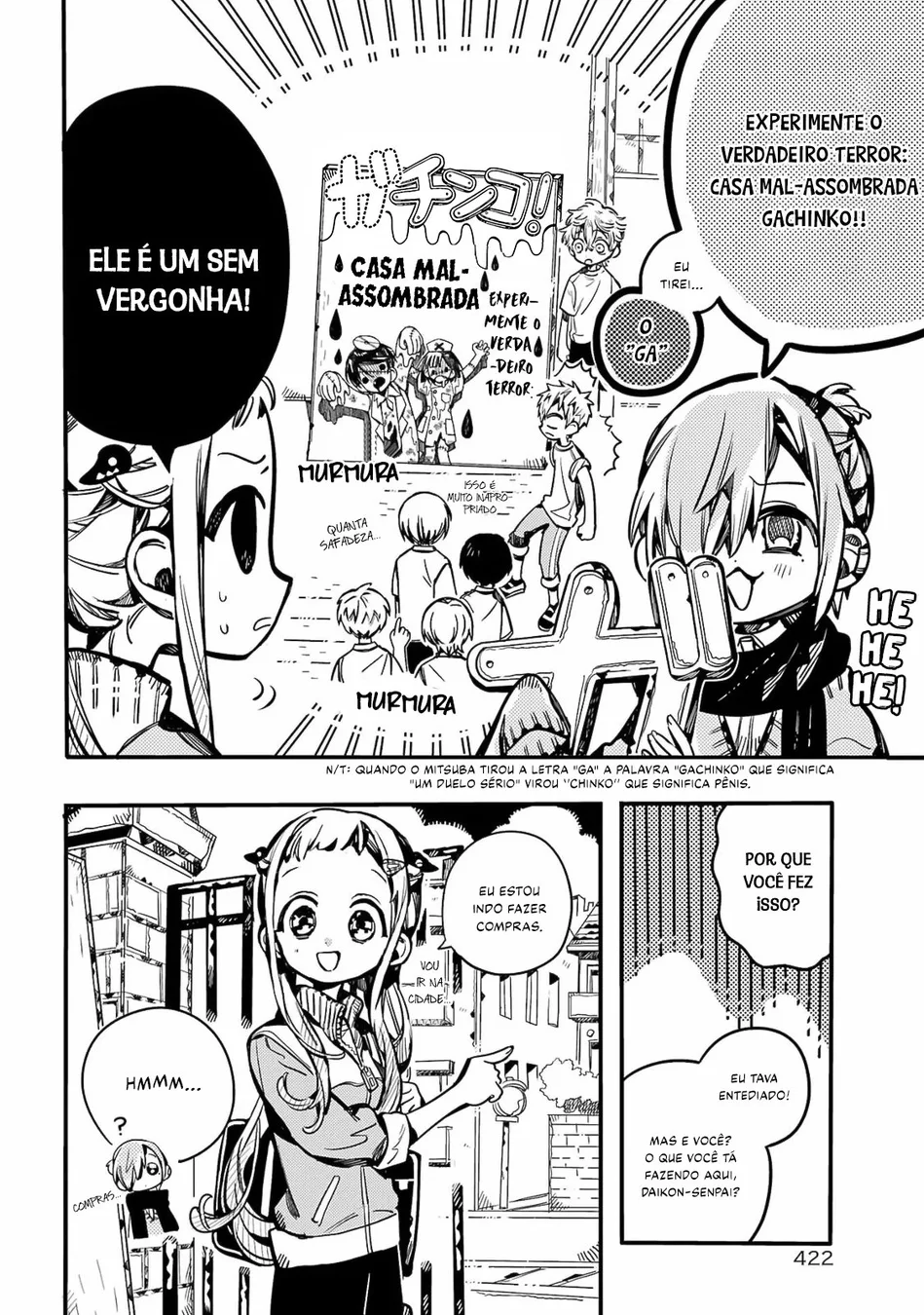 Read Toilet-bound Hanako-kun Português Manga Online