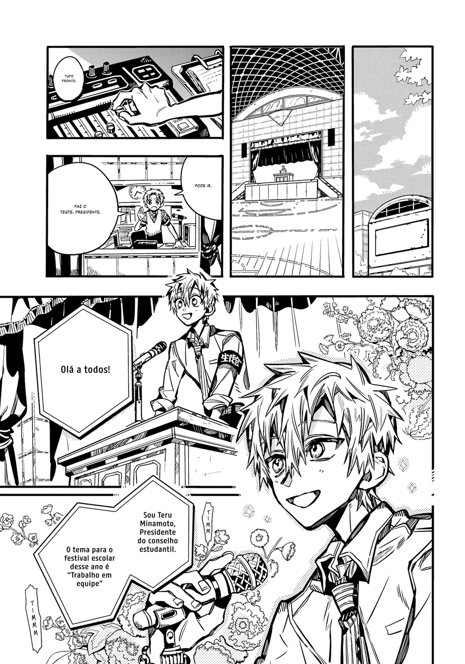 Read Toilet-bound Hanako-kun Português Manga Online