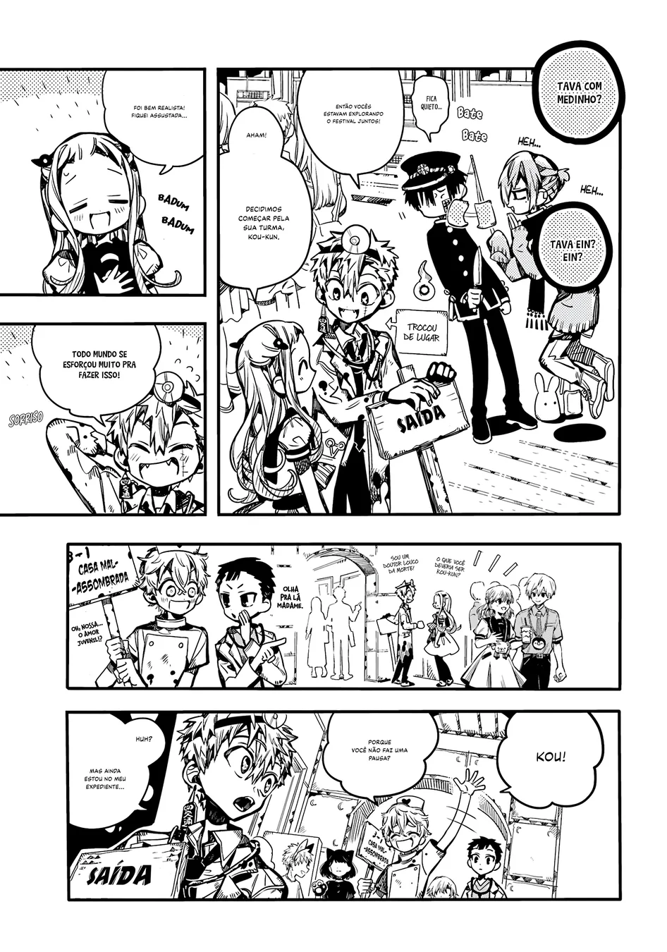 Read Toilet-bound Hanako-kun Português Manga Online