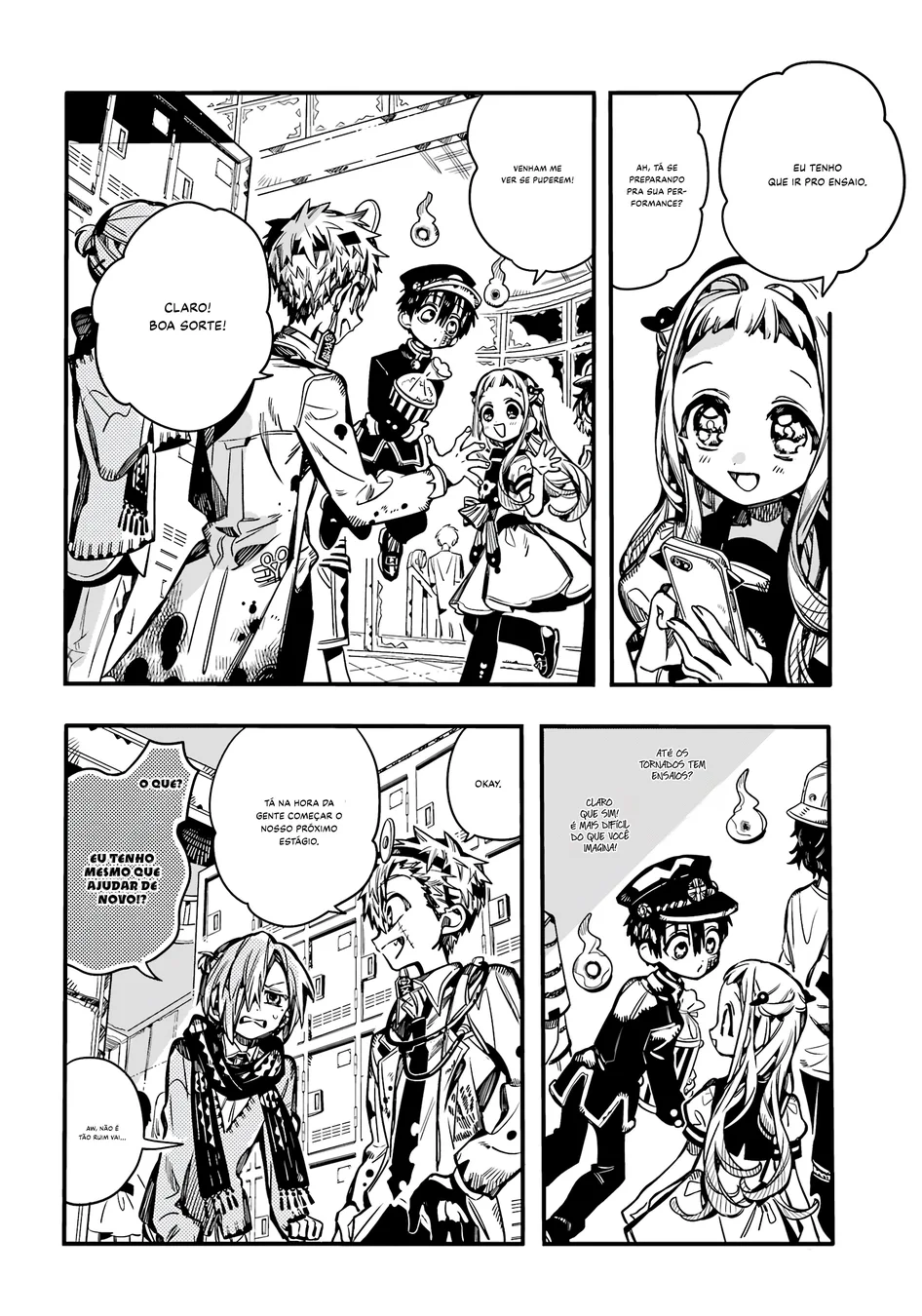 Read Toilet-bound Hanako-kun Português Manga Online